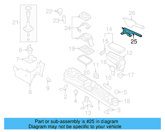Park Brake Handle 1JM-711-303-B-01C - View 8
