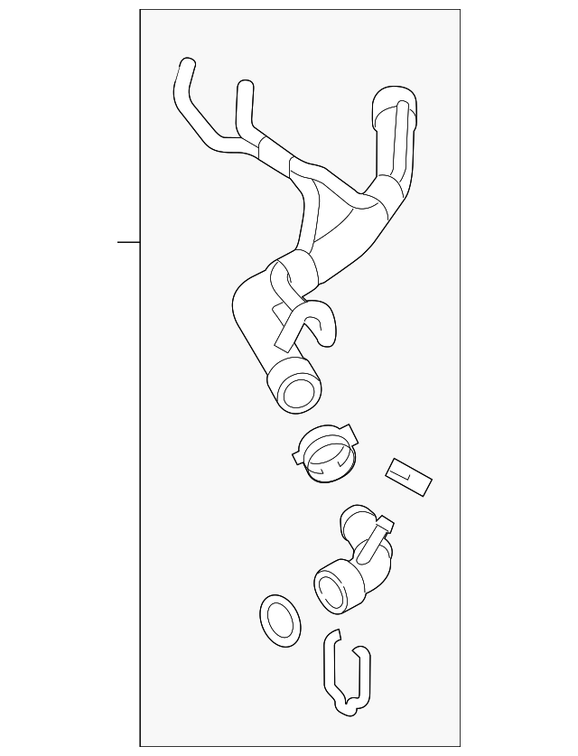 Upper Hose 5C0-122-101-J - View 9