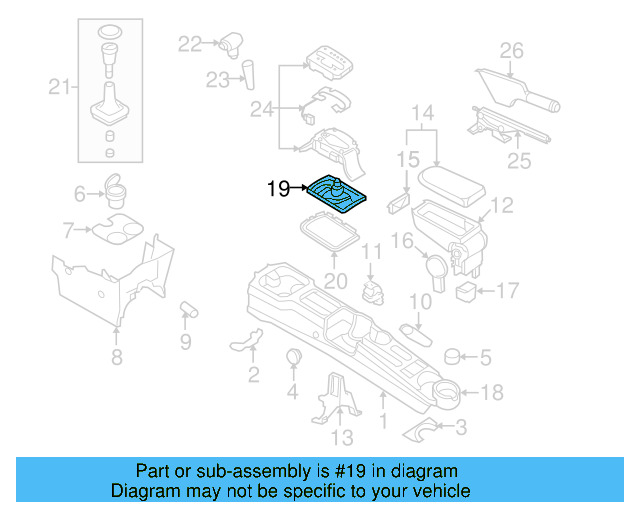 Lower Cover 1C1-857-206-H-3SG - View 19