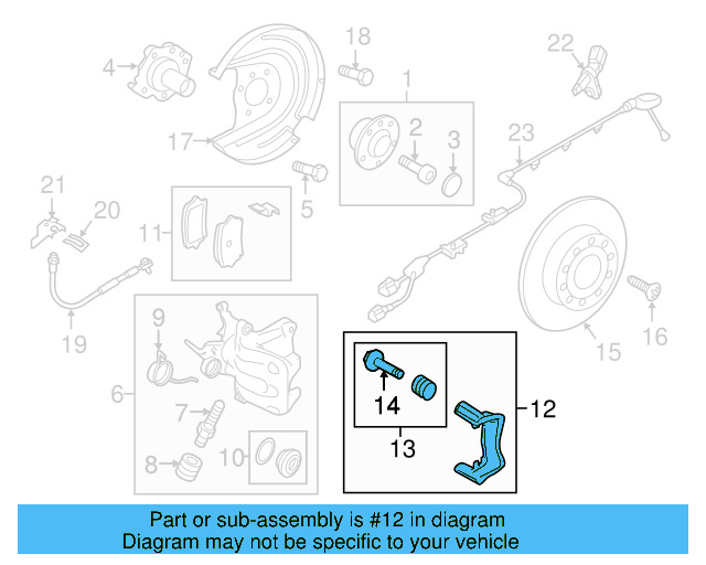 Caliper Mount 5QM-615-425 - View 4