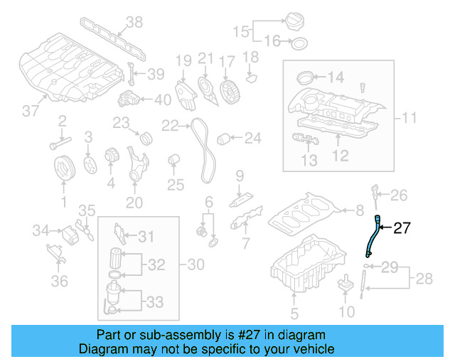 Oil Tube 06F-103-663-H - View 13