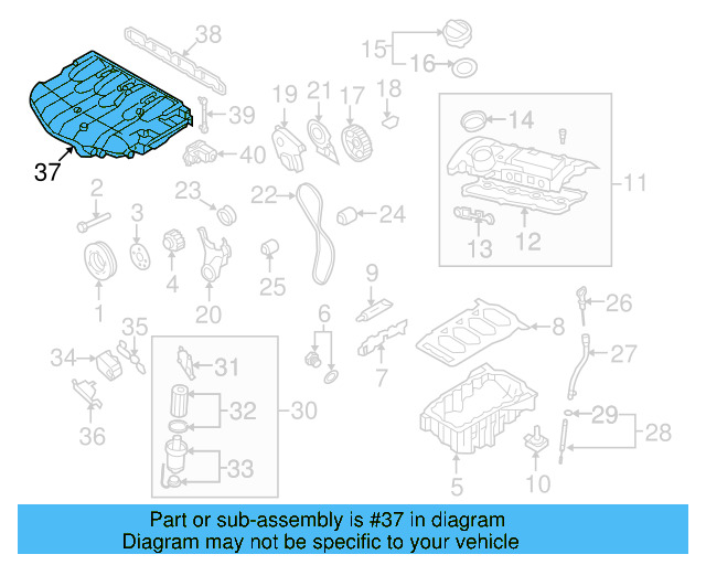 Intake Manifold 06F-133-201-P - View 11