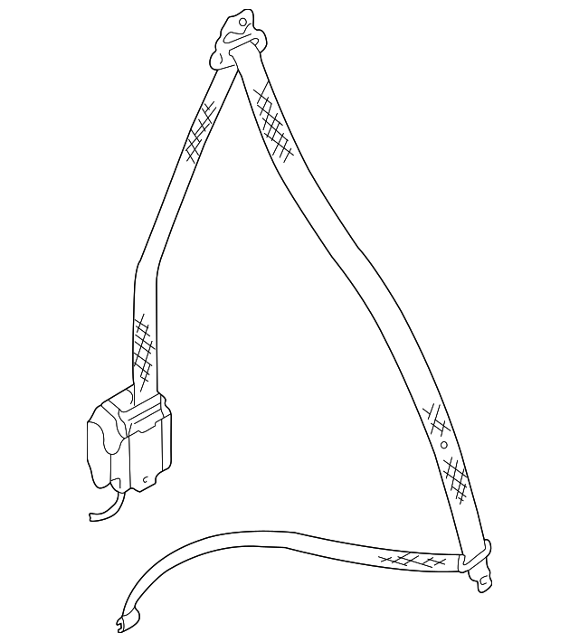 Shoulder Belt 1EM-857-705-B-HCR