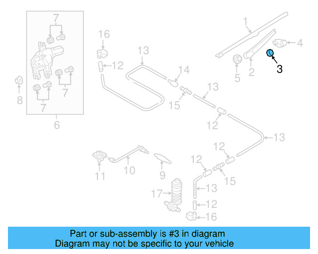 Wiper Arm Nut N-106-092-04 - View 63