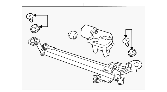 Motor & Linkage 5G1-955-023-D - View 3