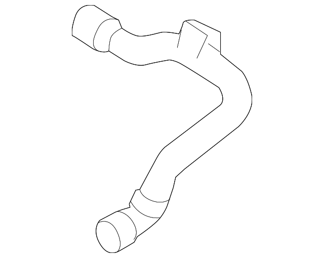 Upper Hose 8D0-121-101-AD - View 2
