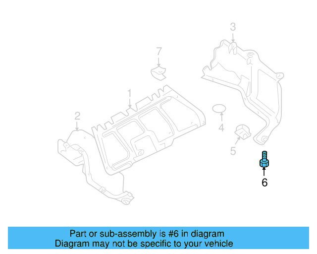 Radius Rod Bolt N-908-709-02 - View 4