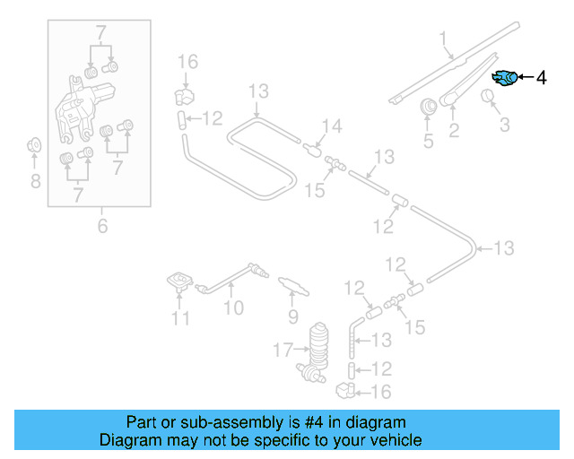 Wiper Arm Cap 5K6-955-435 - View 23