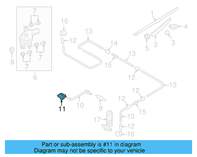 Spray Jet Connector 5G6-955-793 - View 3
