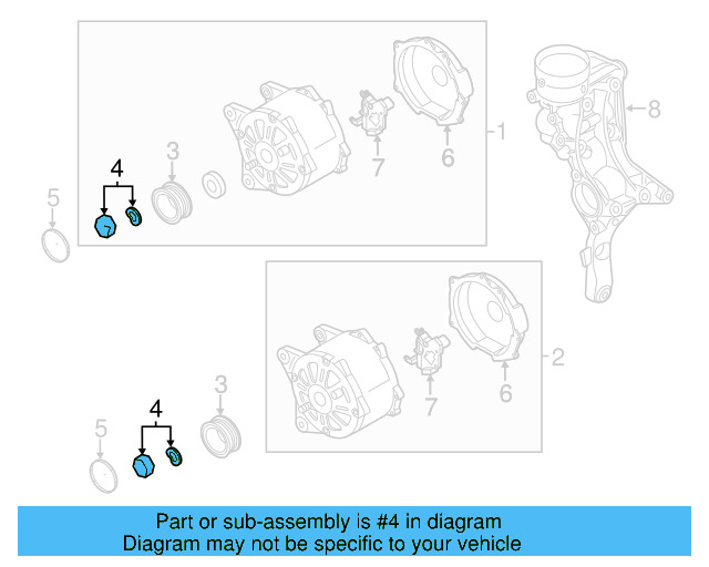 Pulley Hardware Kit 028-903-320-C - View 33