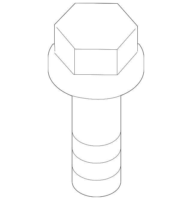 Battery Tray Mount Bolt N-104-827-01 - View 3