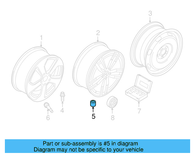 Valve Stem 311-601-361 - View 124