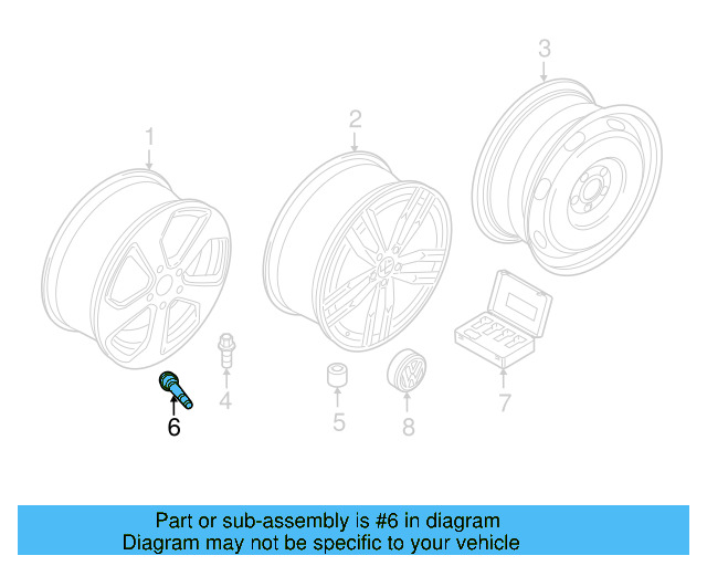 Valve Stem 311-601-361 - View 96