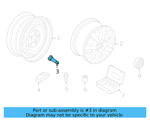 Valve Stem 311-601-361 - View 140