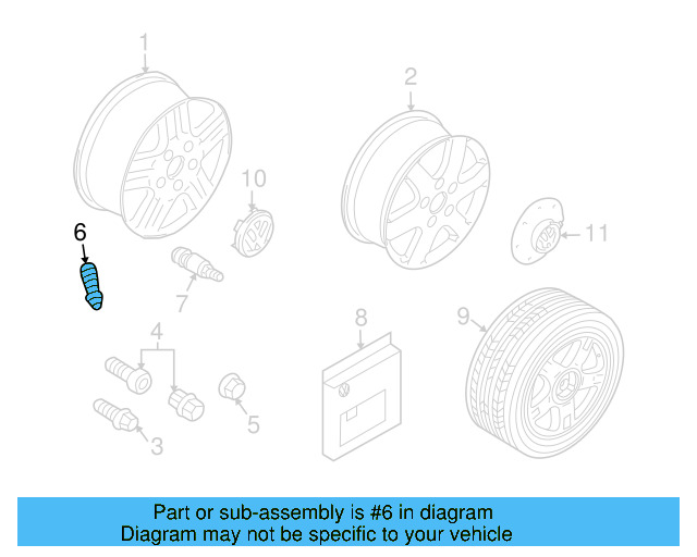 Valve Stem 311-601-361 - View 41