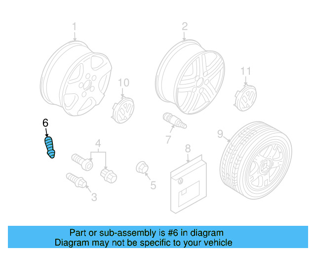 Valve Stem 311-601-361 - View 45