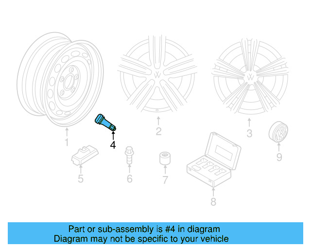 Valve Stem 311-601-361 - View 51