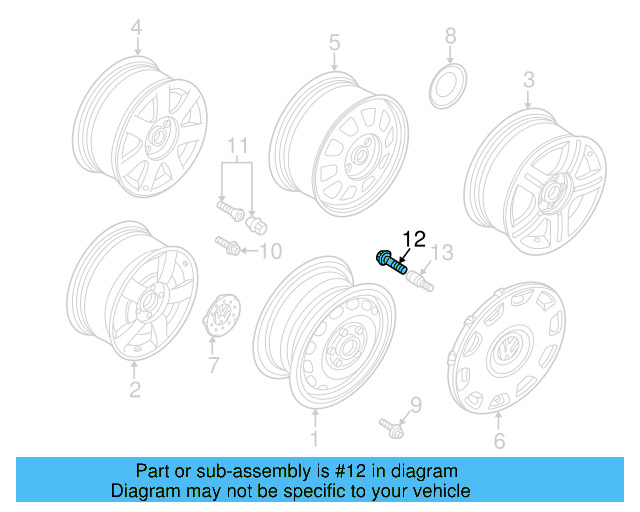 Valve Stem 311-601-361 - View 52