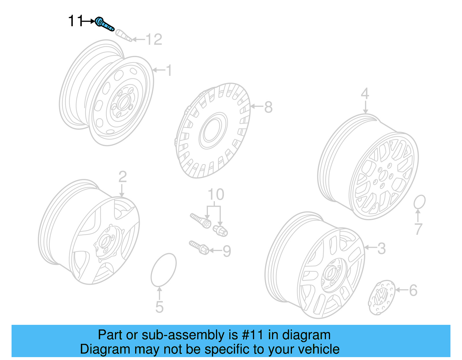 Valve Stem 311-601-361 - View 54