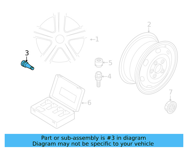 Valve Stem 311-601-361 - View 58