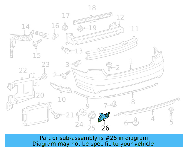 Park Sensor Bracket 561-919-397