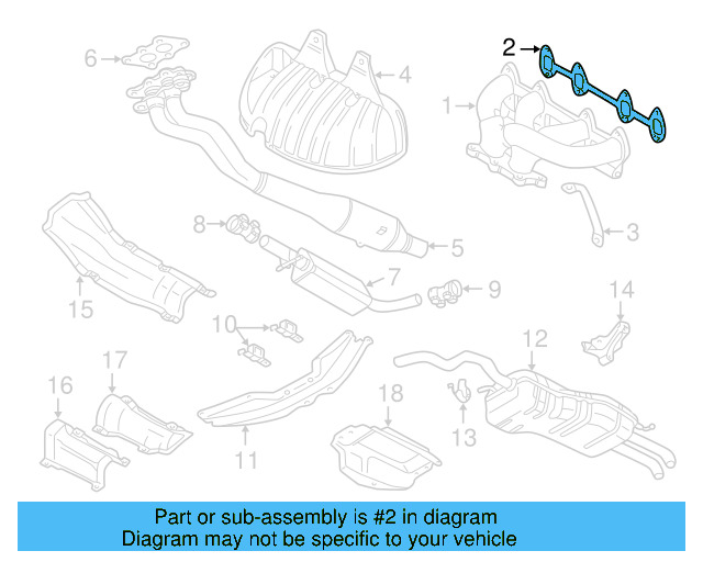 Manifold Gasket 06A-253-039-L - View 15