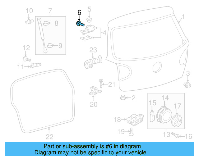 Hinge Bolt N-907-322-03 - View 2