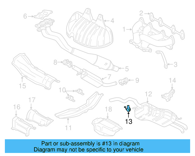 Exhaust Muffler Bracket 1J0-253-144-Q - View 71