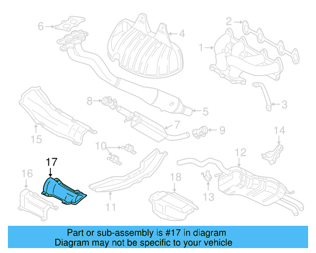 Heat Shield 1J0-803-313-E - View 48