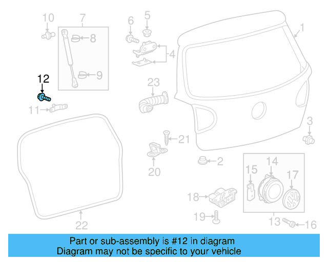Tie Down Hook Bolt N-909-699-01 - View 44