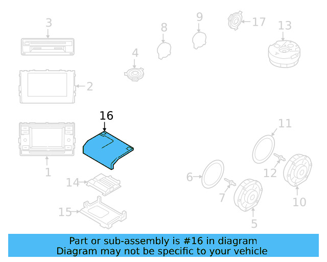 Amplifier Cover 3QF-972-135 - View 6