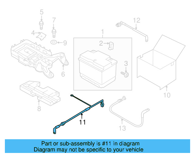 Positive Cable 5C0-971-228-M - View 18
