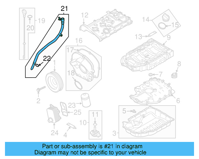 Tube 06J-115-610-L - View 27