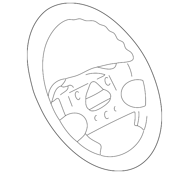 Steering Wheel 1E0-419-091-E-E74 - View 4