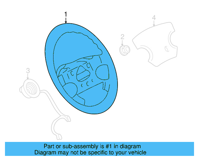 Steering Wheel 1E0-419-091-E-E74 - View 2