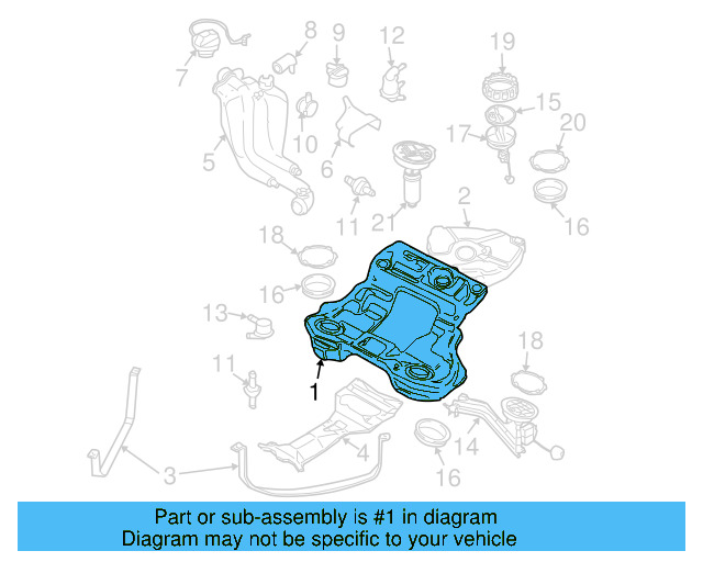 Fuel Tank 3B7-201-075-C - View 5