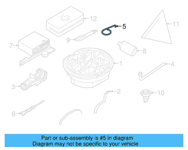 Wheel Bolt Cap Removal Tool 6X0-012-243 - View 14