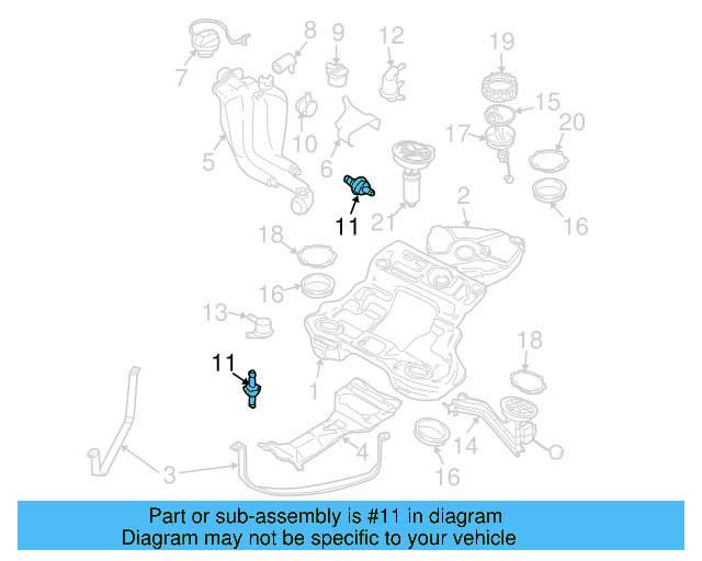 Sending Unit 3B0-201-317-P - View 3