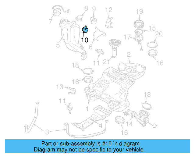 Fuel Pump 3B7-906-087-B - View 7