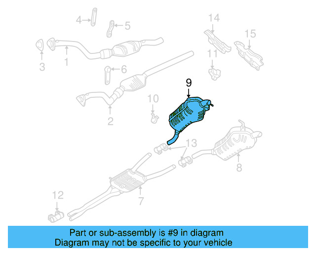 Muffler Bracket 4B0-253-144-K - View 7