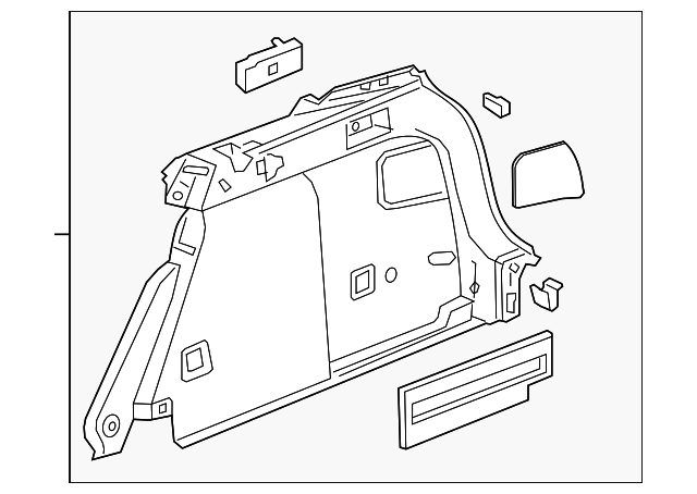 Wheelhouse Trim 5G9-867-428-AJ-CA9