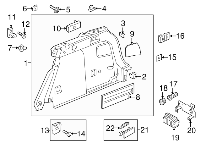 Power Outlet 1K0-919-309 - View 103