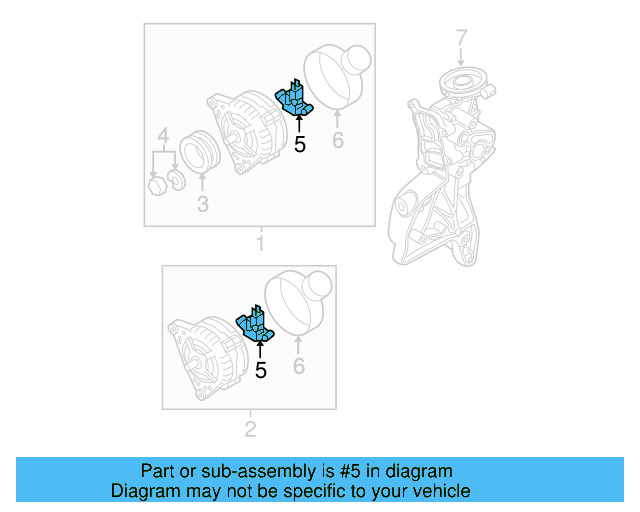 Voltage Regulator 06F-903-803-B - View 16