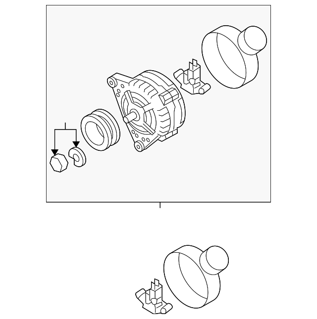 Alternator 06B-903-016-AB - View 17