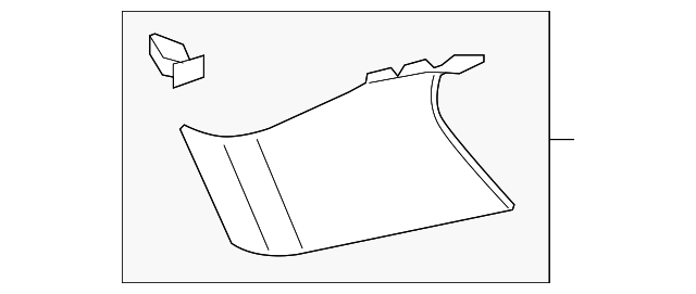 Rear Pillar Trim 5GM-867-246-A-ZA2 - View 2