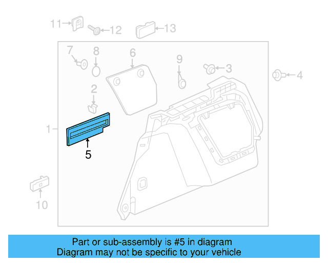 Lower Cover 5G9-867-463-82V - View 3