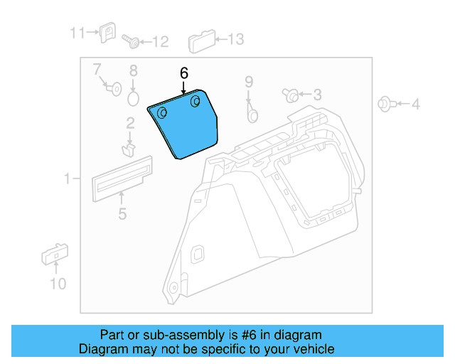 Upper Cover 5G9-867-461-CA9 - View 4