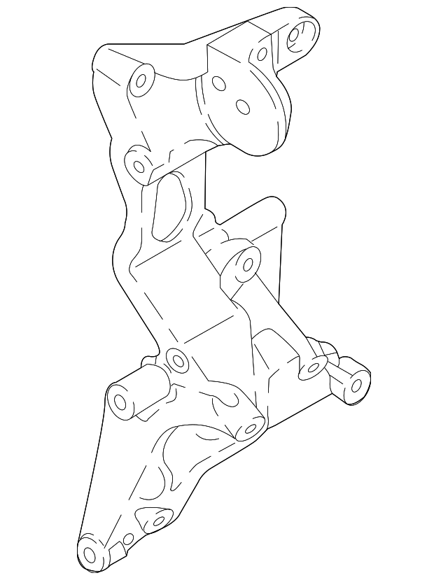 Alternator Bracket 03H-260-089-G - View 14