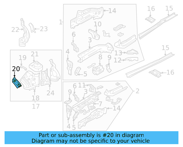 Apron Assembly Retainer 3QF-810-812 - View 6