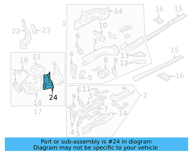 Apron Reinforced 3QF-805-077 - View 4